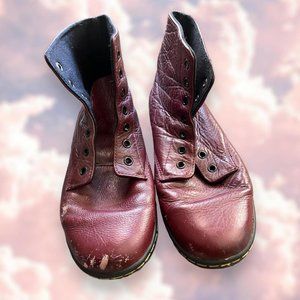 Dr. Martens Women's Burgundy Boots